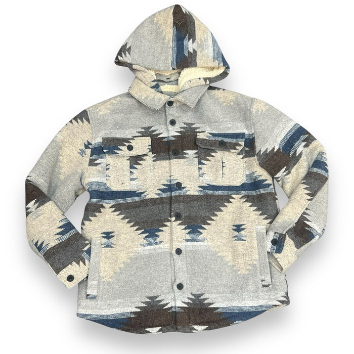 ELEVATE NY ZENITH SHERPA (GREY) HOODIE