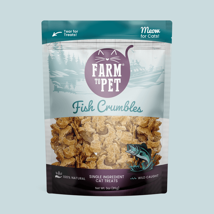 Fish Crumbles for Cats | All-Natural Fish Cat TreatsCat TreatsFound My Animal