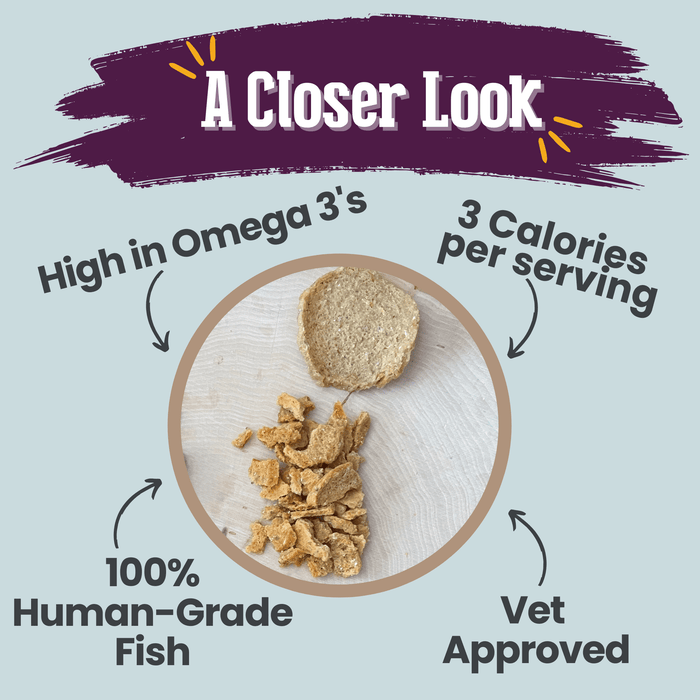 Fish Crumbles for Cats | All-Natural Fish Cat TreatsCat TreatsFound My Animal