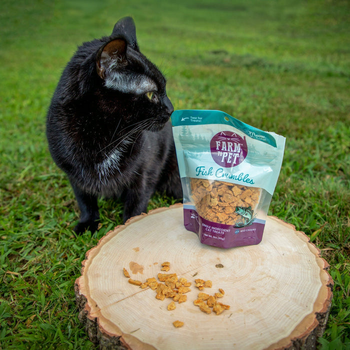 Fish Crumbles for Cats | All-Natural Fish Cat TreatsCat TreatsFound My Animal