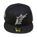 FLORIDA MARLINS "1997 WORLDSERIES" NEW ERA 59FIFTY FITTED (PINK UNDER VISOR)