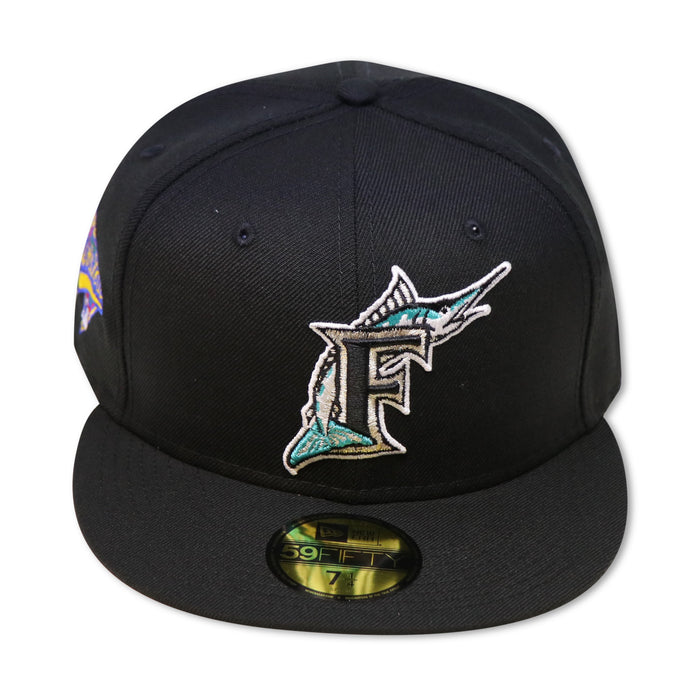 FLORIDA MARLINS "1997 WORLDSERIES" NEW ERA 59FIFTY FITTED (PINK UNDER VISOR)