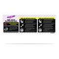 Ford Explorer ST | 3 Piece | Visor Warning Overlay