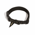 Found Classic Cotton Dog Collar | Black – Matte Black HardwareDog CollarsFound My AnimalXS