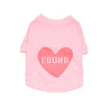 Found My Animal Big Full Heart Animal T-Shirt, Pale Coral + CoralBig Full Heart Animal T-ShirtsFound My AnimalXS