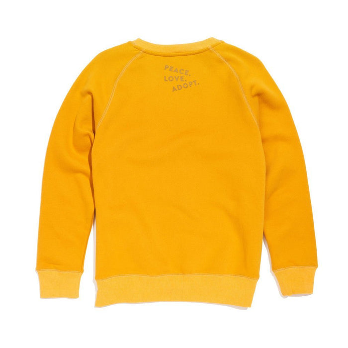 Found My Animal Big Full Heart Sweatshirt, Mustard Yellow + OliveBig Full Heart SweatshirtsFound My AnimalXS