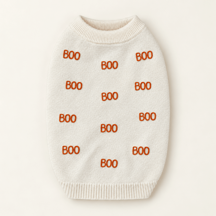 Found My Animal BOO Dog Sweater (Pre Order for September 26th Delivery)Puffers, Hoodies, CoatsFound My AnimalS