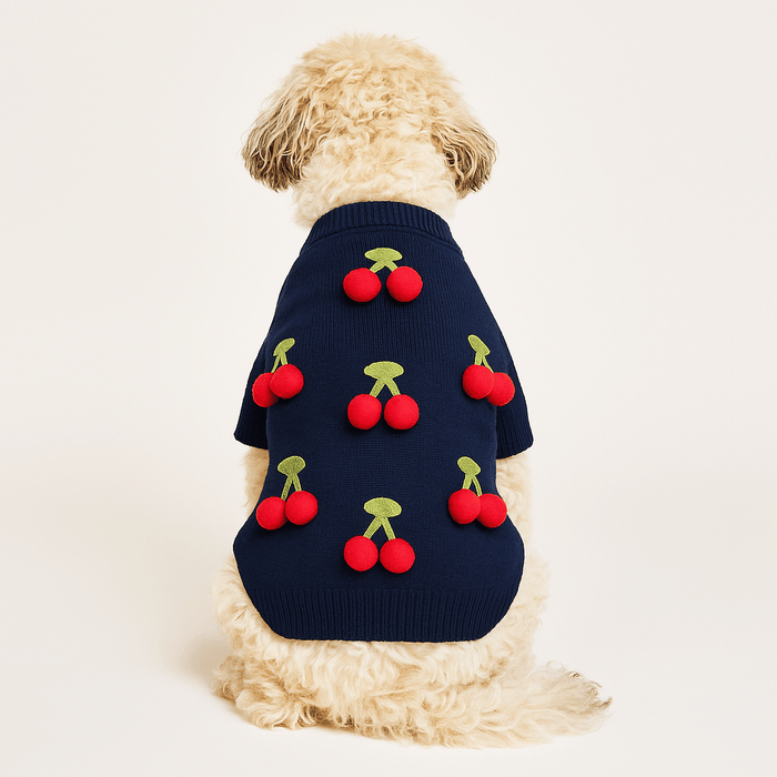Found My Animal Cherries 3D Icon SweaterPuffers, Hoodies, CoatsFound My AnimalXS