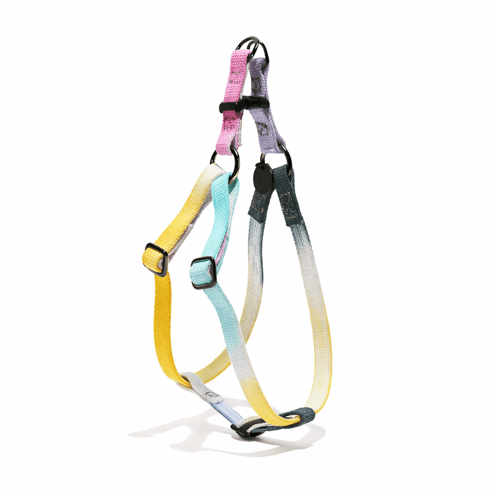 Found My Animal Dusk Cotton Dog & Cat Harness – Matte Black Hardware, Adjustable, Durable & StylishDog & Cat HarnessesFound My AnimalXS