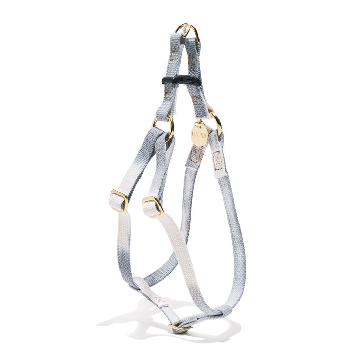 Found My Animal Gray Ombre Cotton Dog & Cat Harness – Adjustable, Durable & StylishDog & Cat HarnessesFound My AnimalXS