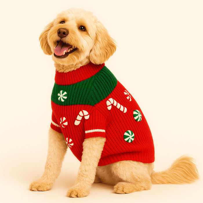 Found My Animal Peppermint Candy 3D Icon SweaterPuffers, Hoodies, CoatsFound My AnimalXS