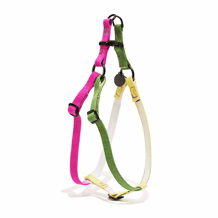 Found My Animal Radish Cotton Dog & Cat Harness – Matte Black Hardware, Adjustable, Durable & StylishDog & Cat HarnessesFound My AnimalXS