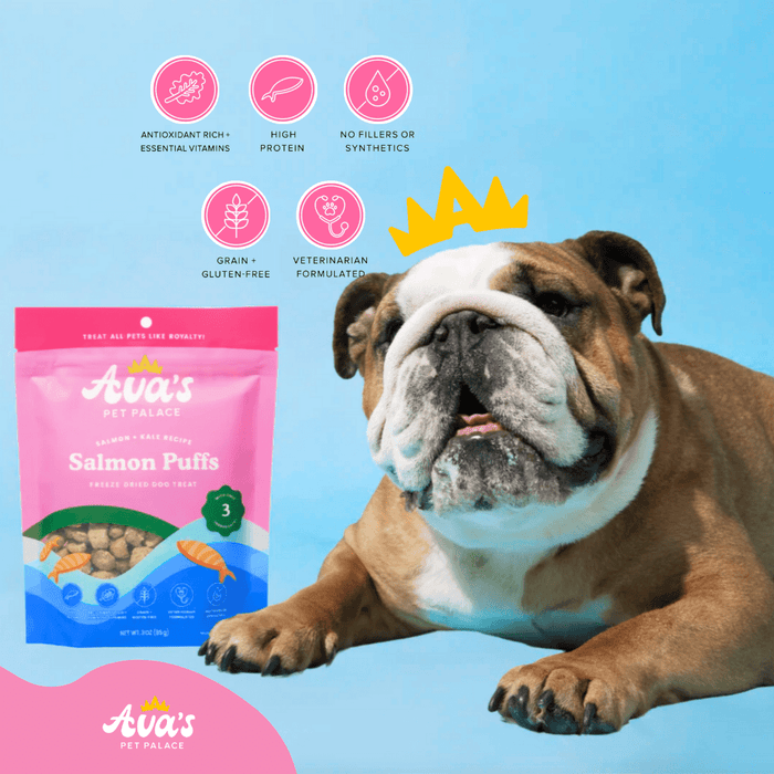 Freeze Dried Dog Treats - Salmon PuffsDog TreatsFound My Animal