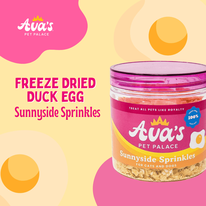 Freeze Dried Duck Egg - Sunnyside SprinklesDog TreatsFound My Animal