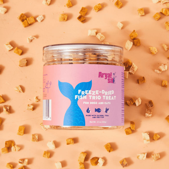 Freeze-Dried Fish TrioDog TreatsFound My Animal