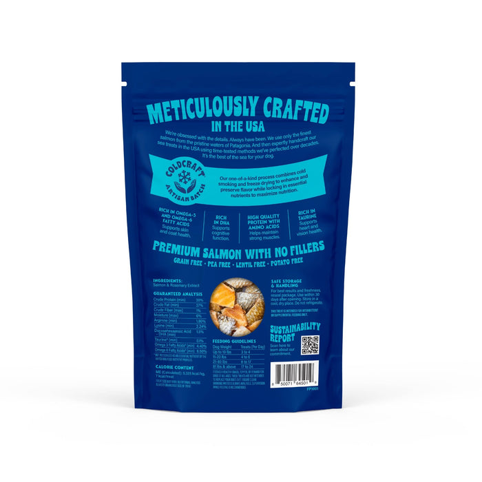 Freeze-Dried Salmon Skin Bites for Dogs, 4ozDog TreatsFound My Animal