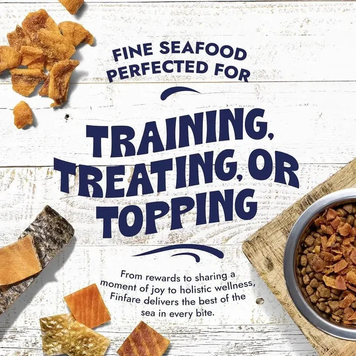 Freeze-Dried Salmon Skin Strips for Dogs, 9ozDog TreatsFound My Animal