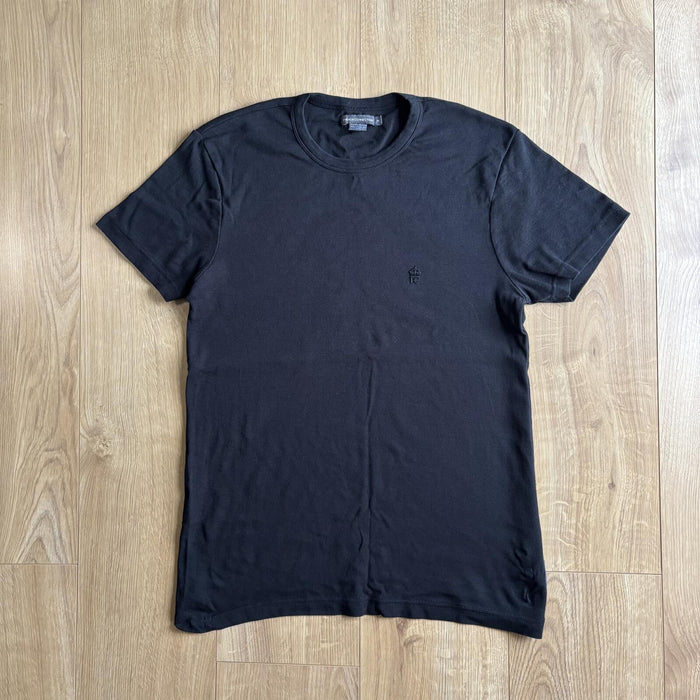 French Connection Black Minimal Logo T Shirt