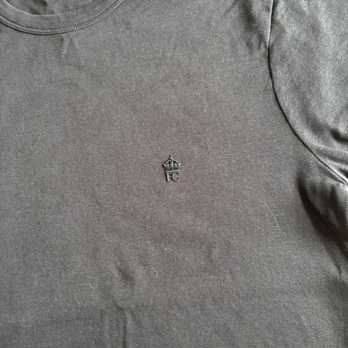 French Connection Black Minimal Logo T Shirt
