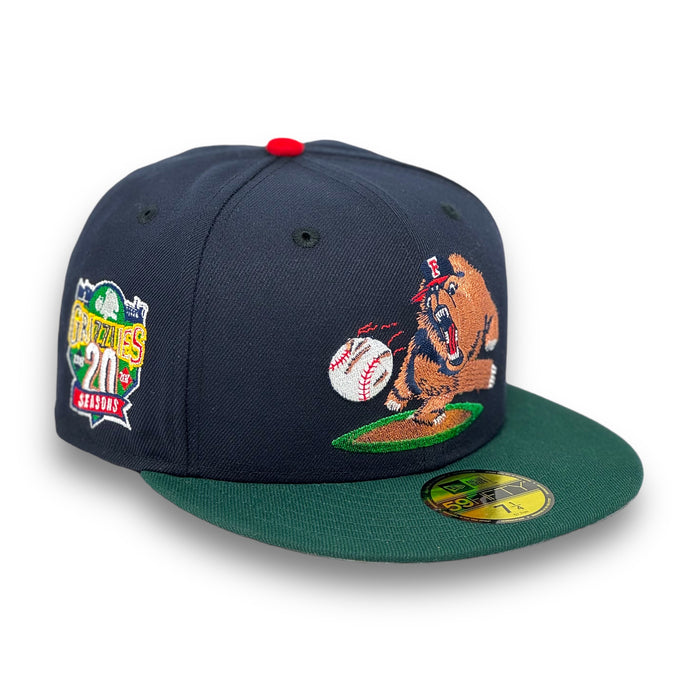 FRESNO GRIZZLIES (NAVY) (20TH SEASON) NEW ERA 59FIFTY FITTED