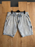 FSBN Carpenter Denim Shorts Light Wash Men's XL Baggy Skater Jorts
