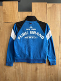 FUBU 05 Track Jacket Blue Black Full Zip Y2K Size S