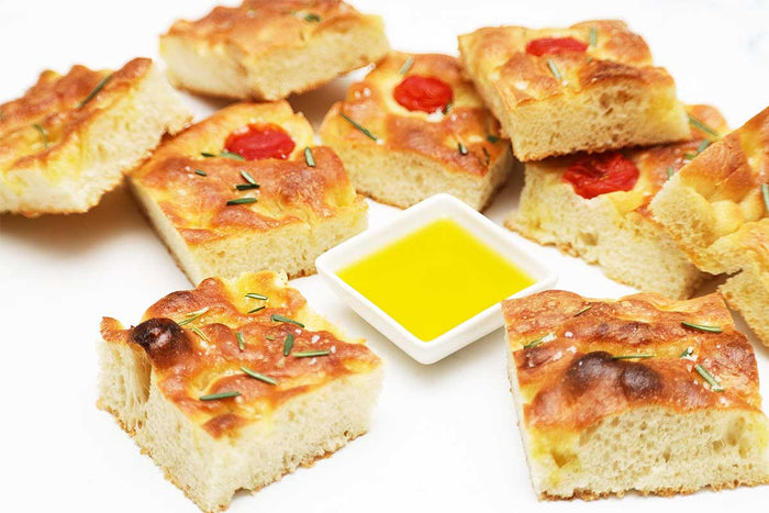 Garden focaccia baking kit from CrumbleCrate's monthly baking subscription box