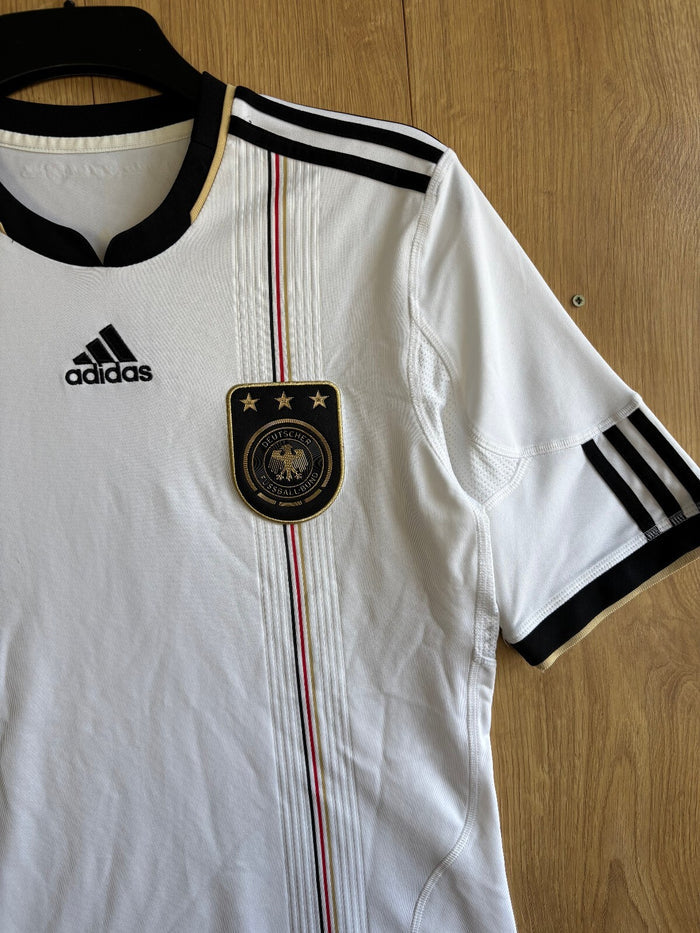 Adidas Germany Home Football Shirt Jersey 2010 2011 ClimaCool White Mens M