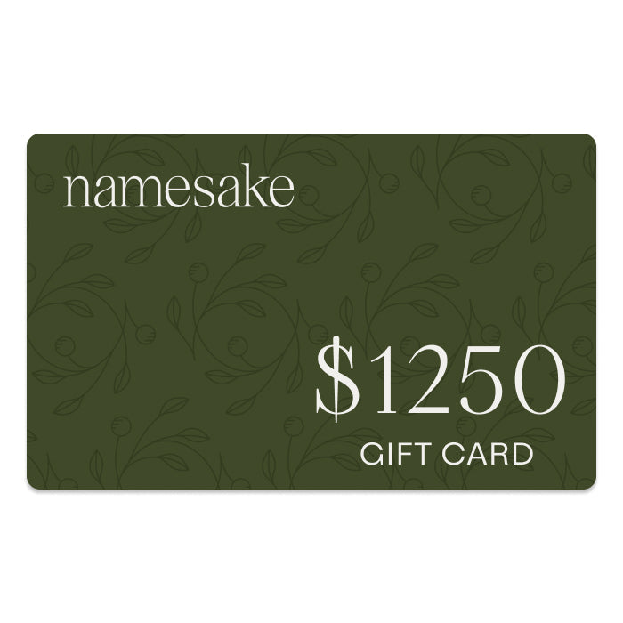 GIFTCARD1250, $1250