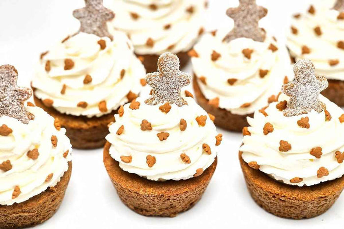 Gingerbread & Eggnog Cookie Cups by Crumble Crate