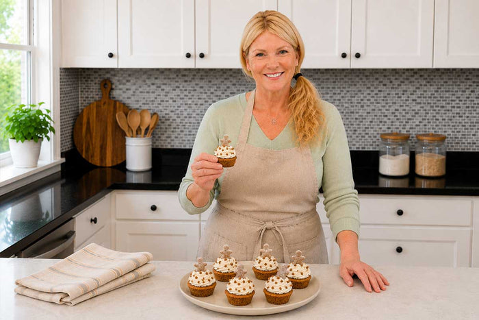 Gingerbread & Eggnog Cookie Cups - Video Class