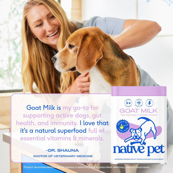 Goat Milk Powder Recovery & Energy Support for Active DogsWellnessFound My Animal14 oz