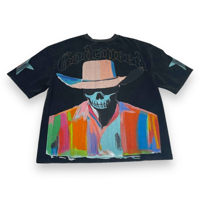 GODSPEED PASTEL COWBOY (BLACK) TEE