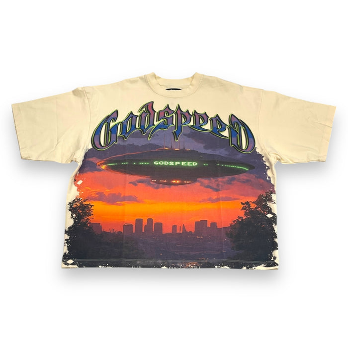 GODSPEED U.A.P (BONE) TEE
