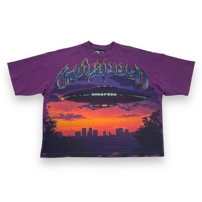 GODSPEED  U.A.P (PURPLE) TEE