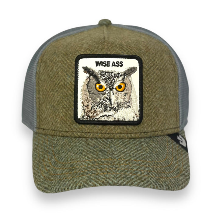 GOORIN BROS WISE ASS "MOON OWL" TRUCKER SNAPBACK