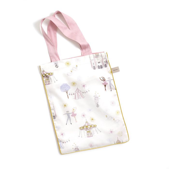 Gooslings Adventures in Wonderland Crib Sheet - Rose