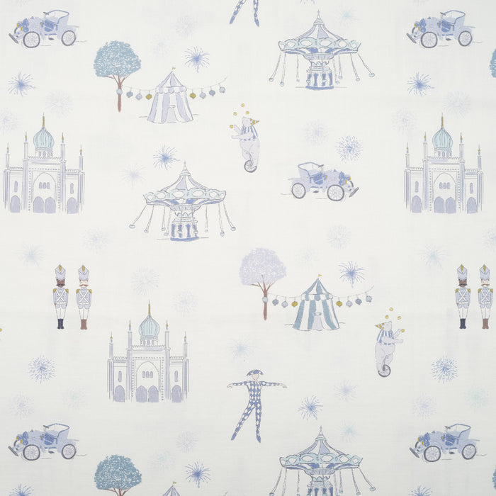 Gooslings Adventures in Wonderland Swaddle - Aqua