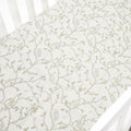 Gooslings Animal Parade Crib Sheet - Ivory