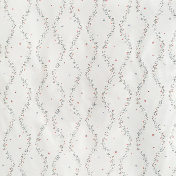Gooslings Botanical Berries Crib Sheet - Ivory