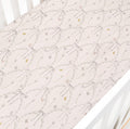Gooslings Bows & Butterfly Kisses Crib Sheet - Pink