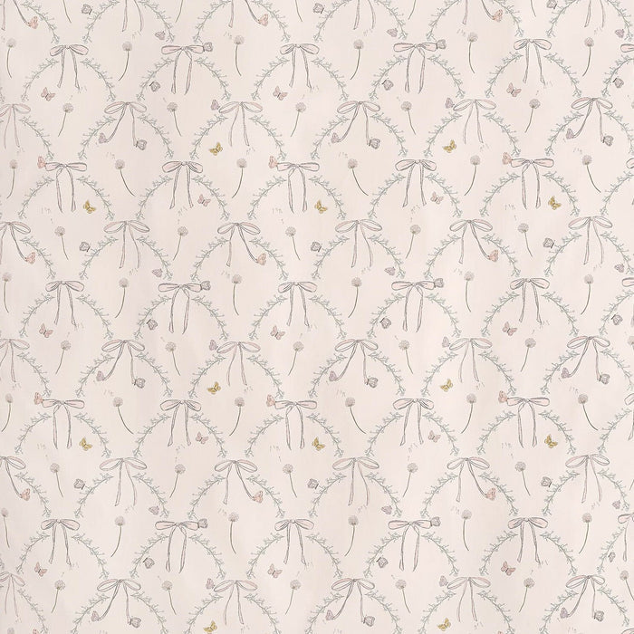 Gooslings Bows & Butterfly Kisses Crib Sheet - Pink