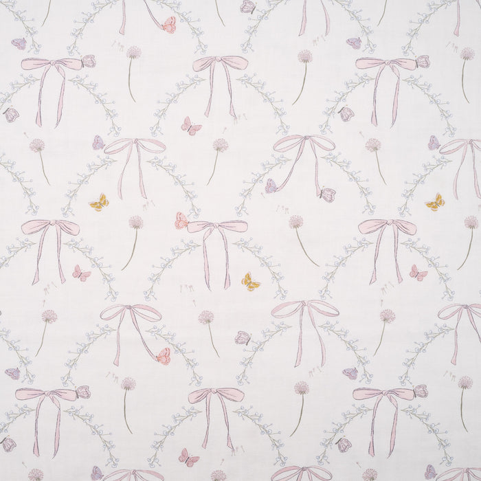 Gooslings Bows & Butterfly Kisses Swaddle - Pink