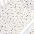 Gooslings Dino Dreams Crib Sheet - Sage