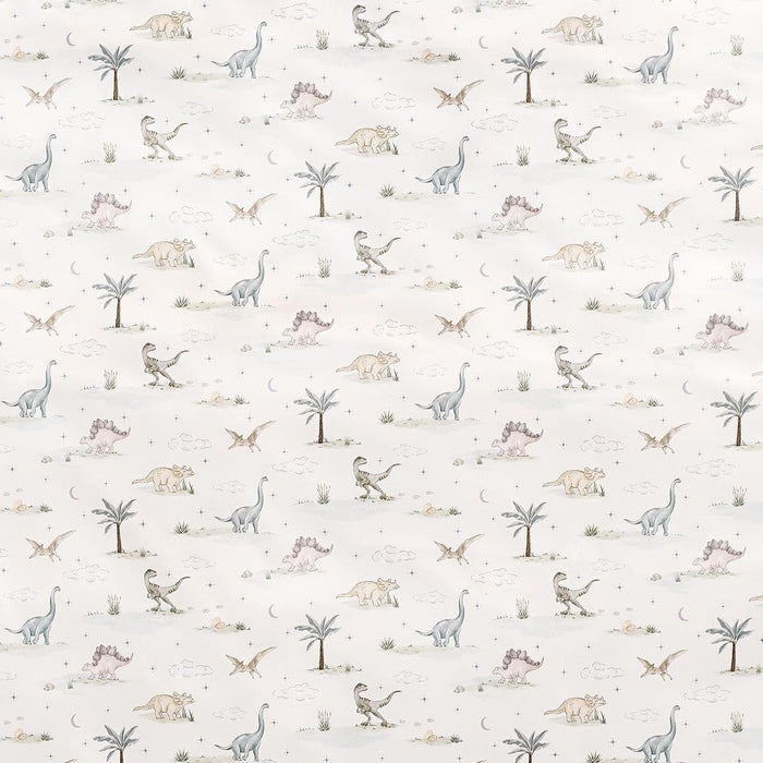 Gooslings Dino Dreams Crib Sheet - Sage