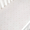 Gooslings Ditsy Floral Crib Sheet - Pink