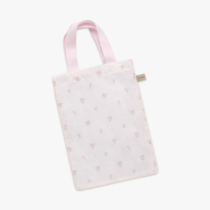 Gooslings Ditsy Floral Crib Sheet - Pink