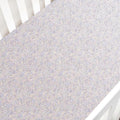 Gooslings Enchanted Wildflowers Crib Sheet - Ivory