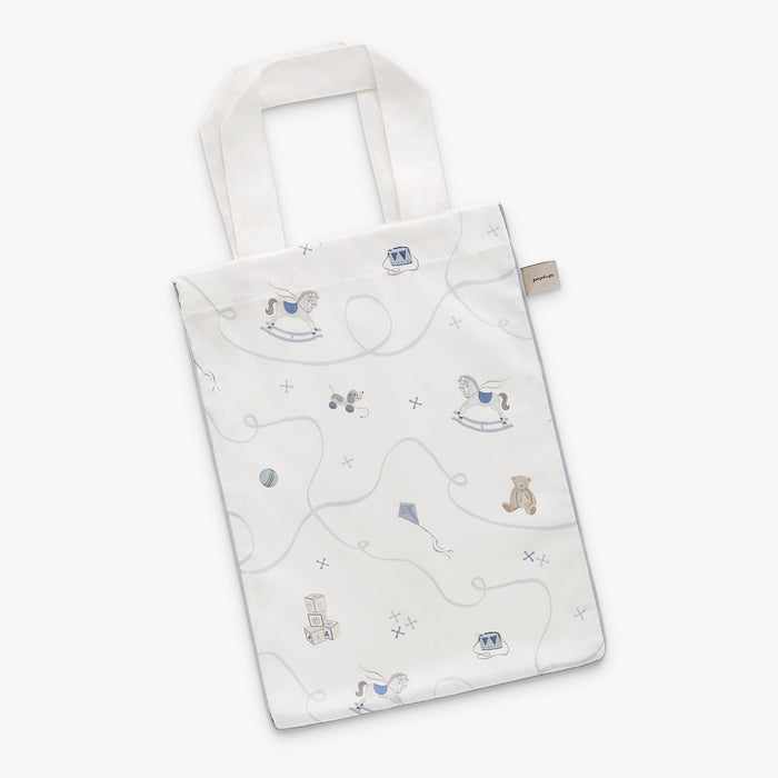 Gooslings Little Toy Chest Crib Sheet - Ivory