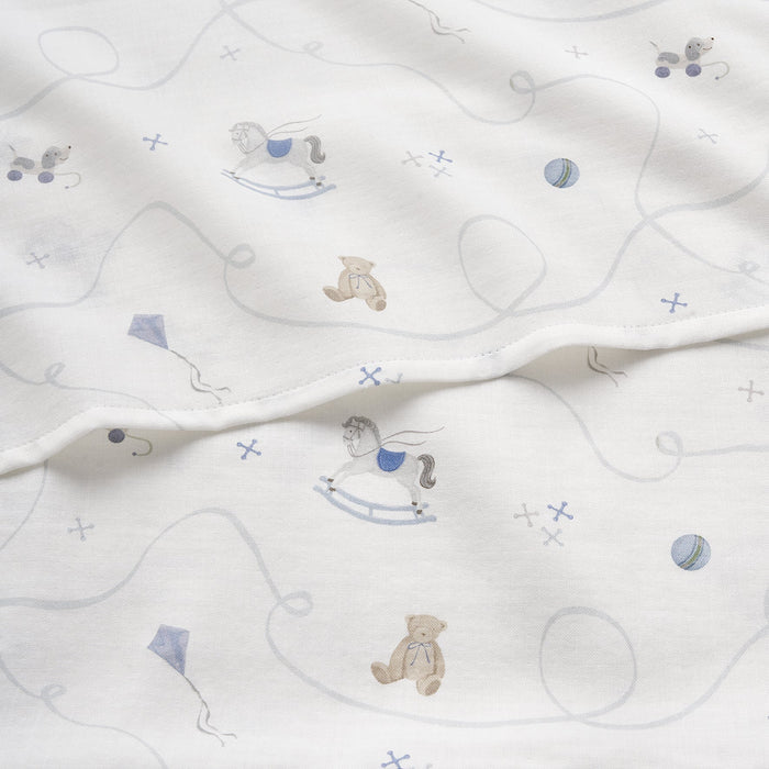 Gooslings Little Toy Chest Swaddle - Ivory